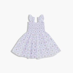 Hill House Home The Hill House x La Coqueta  Tiny Ellie Nap Dress - Lilac Trelli